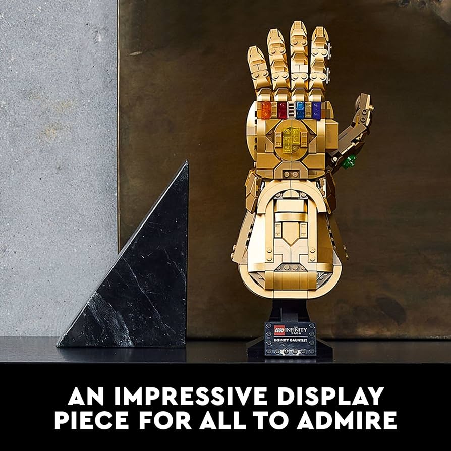 BALMUDA - ❤︎ LEGO Marvel Infinity Gauntlet - Iconic Collectible Thanos Glove